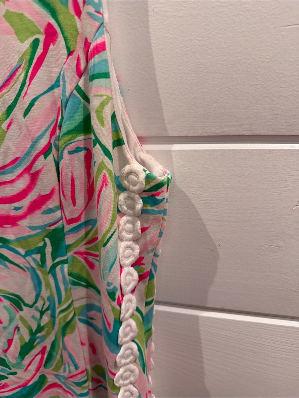 LILLY PULITZER Mila Knit Shift Dress CROC MY WORLD size 8 ($178) - Picture 3 of 8